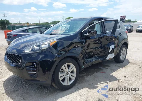 2018 Kia Sportage Lx from USA, damaged, VIN KNDPMCAC7J7351722